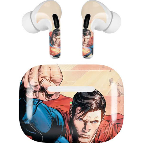 DC Comics Superman Flying Pose Action Comics #957 Art by Patch Zircher Apple AirPods Pro Skin