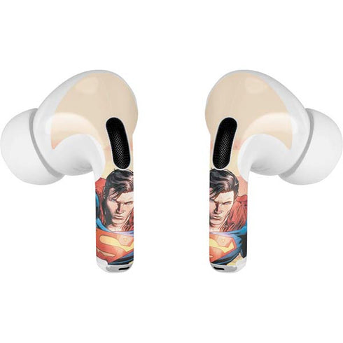 DC Comics Superman Flying Pose Action Comics #957 Art by Patch Zircher Apple AirPods Pro Skin