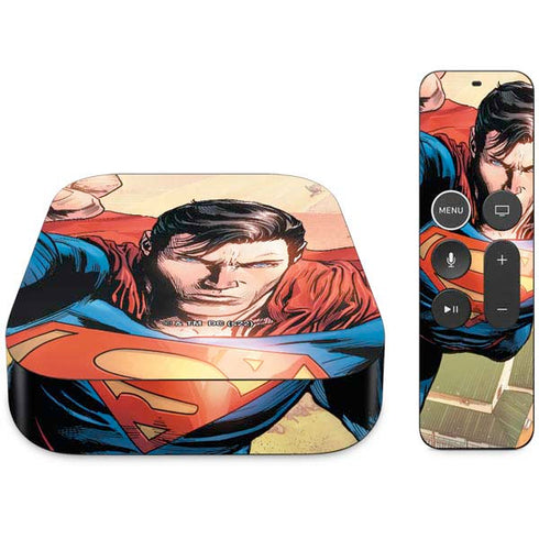 DC Comics Superman Flying Pose Action Comics #957 Art by Patch Zircher Apple TV Skin