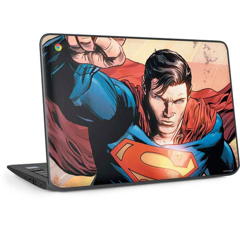 DC Comics Superman Flying Pose Action Comics #957 Art by Patch Zircher HP Chromebook Skin