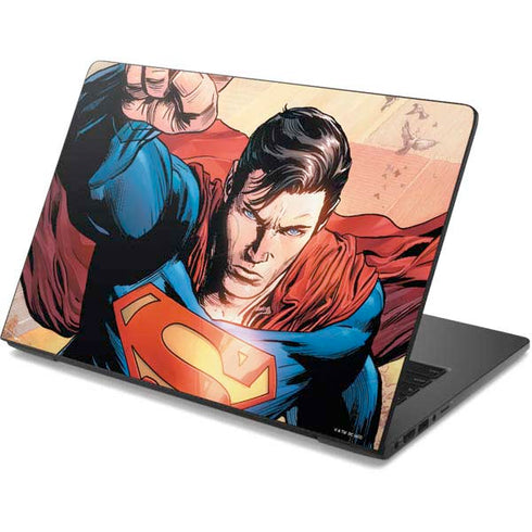 DC Comics Superman Flying Pose Action Comics #957 Art by Patch Zircher Dell Chromebook Skin