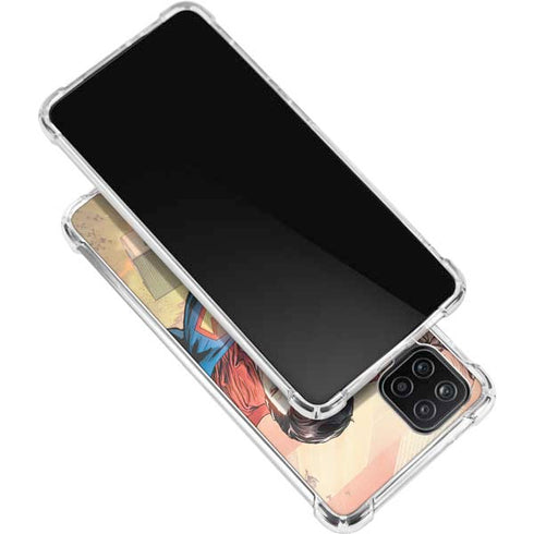 DC Comics Superman Flying Pose Action Comics #957 Art by Patch Zircher Galaxy A12 Clear Case