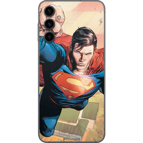 DC Comics Superman Flying Pose Action Comics #957 Art by Patch Zircher Galaxy A14 5G Skin