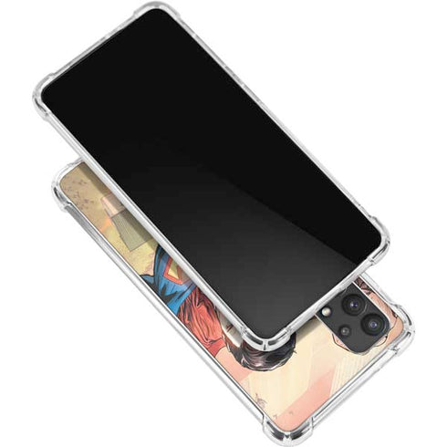 DC Comics Superman Flying Pose Action Comics #957 Art by Patch Zircher Galaxy A32 5G Clear Case