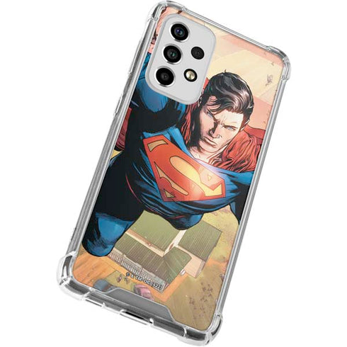 DC Comics Superman Flying Pose Action Comics #957 Art by Patch Zircher Galaxy A33 5G Clear Case