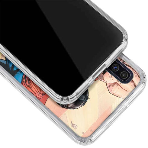 DC Comics Superman Flying Pose Action Comics #957 Art by Patch Zircher Galaxy A50 Clear Case