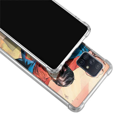 DC Comics Superman Flying Pose Action Comics #957 Art by Patch Zircher Galaxy A51 5G Clear Case