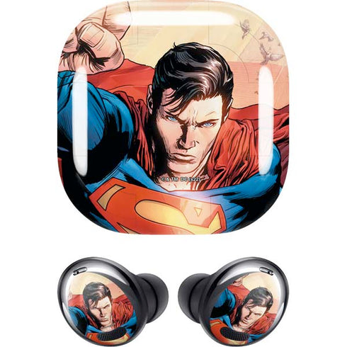 DC Comics Superman Flying Pose Action Comics #957 Art by Patch Zircher Galaxy Buds Pro Skin