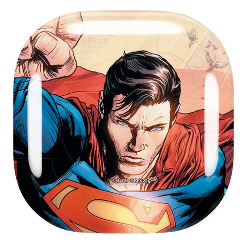 DC Comics Superman Flying Pose Action Comics #957 Art by Patch Zircher Galaxy Buds Pro Skin