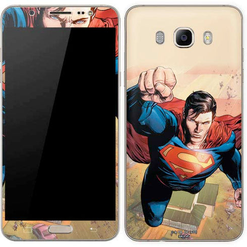 DC Comics Superman Flying Pose Action Comics #957 Art by Patch Zircher Galaxy J7 Skin