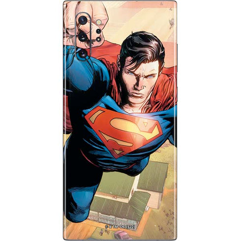 DC Comics Superman Flying Pose Action Comics #957 Art by Patch Zircher Galaxy Note 10 Plus Skin