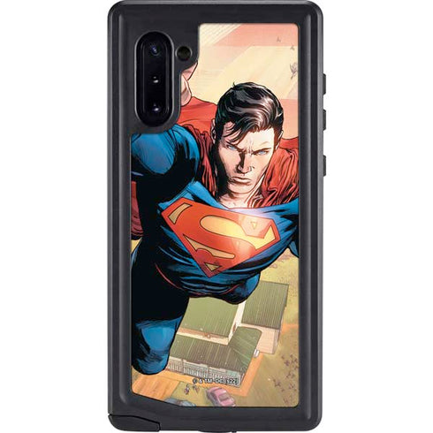 DC Comics Superman Flying Pose Action Comics #957 Art by Patch Zircher Galaxy Note 10 Waterproof Case