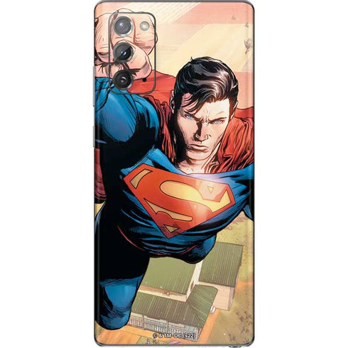 DC Comics Superman Flying Pose Action Comics #957 Art by Patch Zircher Galaxy Note20 5G Skin