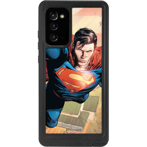DC Comics Superman Flying Pose Action Comics #957 Art by Patch Zircher Galaxy Note20 5G Waterproof Case