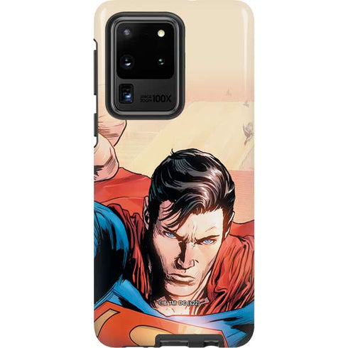 DC Comics Superman Flying Pose Action Comics #957 Art by Patch Zircher Galaxy S20 Ultra 5G Pro Case