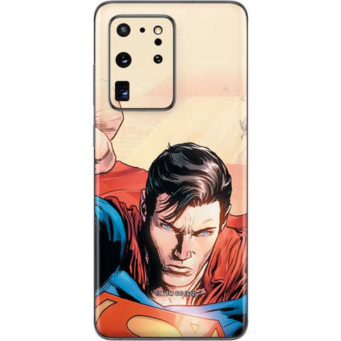 DC Comics Superman Flying Pose Action Comics #957 Art by Patch Zircher Galaxy S20 Ultra 5G Skin
