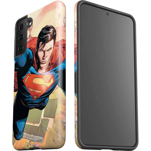 DC Comics Superman Flying Pose Action Comics #957 Art by Patch Zircher Galaxy S21 Plus 5G Pro Case