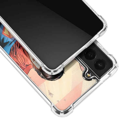 DC Comics Superman Flying Pose Action Comics #957 Art by Patch Zircher Galaxy S22 Clear Case