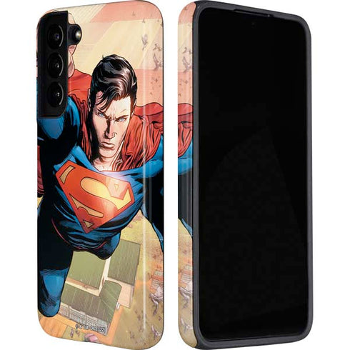 DC Comics Superman Flying Pose Action Comics #957 Art by Patch Zircher Galaxy S22 Plus Pro Case
