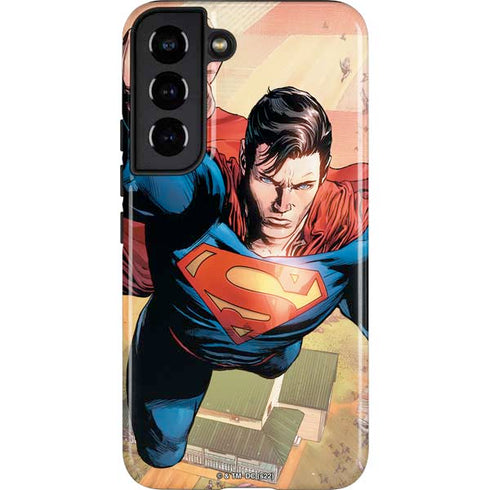 DC Comics Superman Flying Pose Action Comics #957 Art by Patch Zircher Galaxy S22 Pro Case