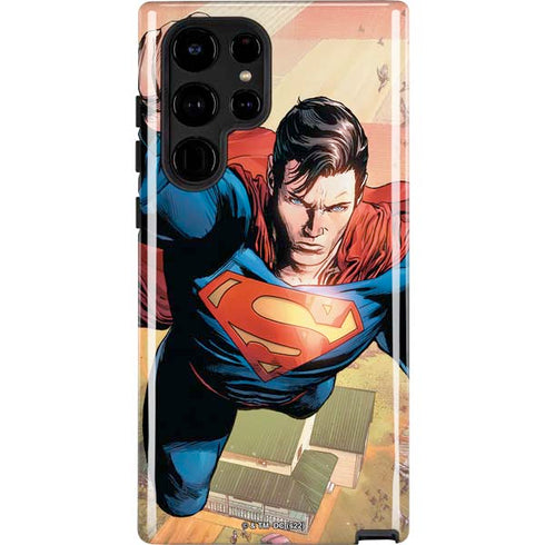 DC Comics Superman Flying Pose Action Comics #957 Art by Patch Zircher Galaxy S22 Ultra Pro Case