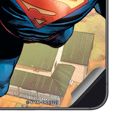 DC Comics Superman Flying Pose Action Comics #957 Art by Patch Zircher Galaxy S23 FE Skin