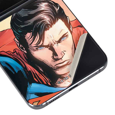 DC Comics Superman Flying Pose Action Comics #957 Art by Patch Zircher Galaxy Z Flip5 5G Skin