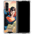 DC Comics Superman Flying Pose Action Comics #957 Art by Patch Zircher Galaxy Z Fold4 5G Clear Case