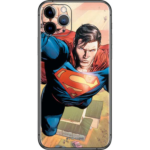 DC Comics Superman Flying Pose Action Comics #957 Art by Patch Zircher iPhone 11 Pro Skin
