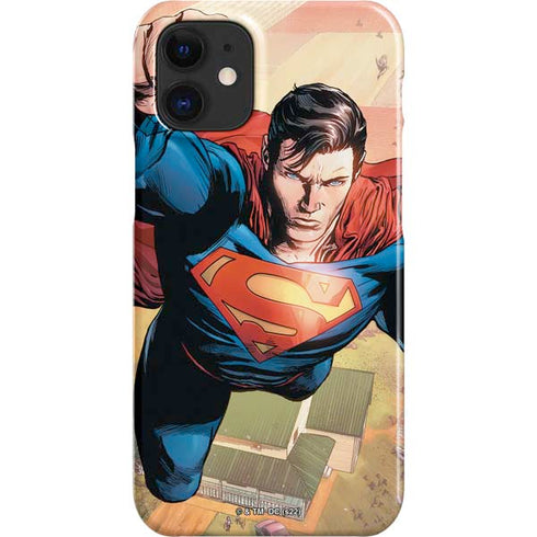 DC Comics Superman Flying Pose Action Comics #957 Art by Patch Zircher iPhone 12 Mini Lite Case