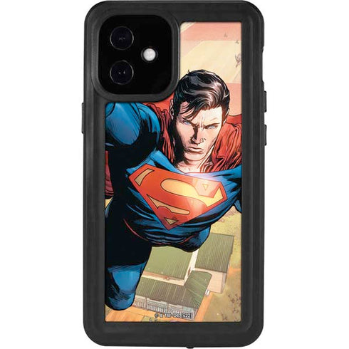DC Comics Superman Flying Pose Action Comics #957 Art by Patch Zircher iPhone 12 Mini Waterproof Case