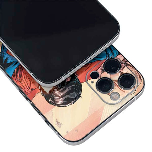 DC Comics Superman Flying Pose Action Comics #957 Art by Patch Zircher iPhone 12 Pro Max Skin