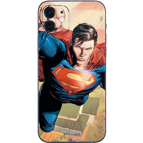 DC Comics Superman Flying Pose Action Comics #957 Art by Patch Zircher iPhone 12 Skin