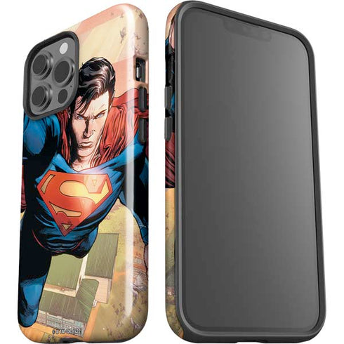 DC Comics Superman Flying Pose Action Comics #957 Art by Patch Zircher iPhone 13 Pro Max Impact Case