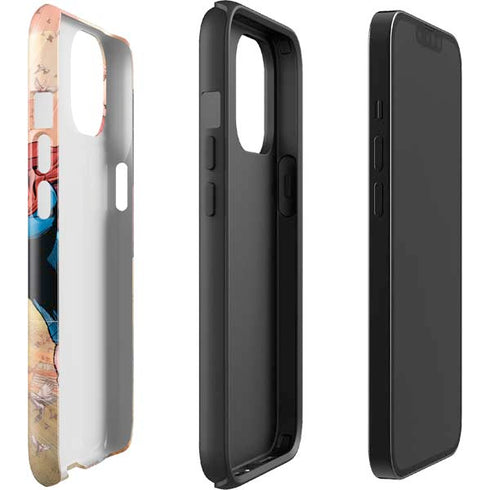 DC Comics Superman Flying Pose Action Comics #957 Art by Patch Zircher iPhone 15 Impact Case