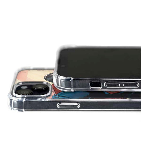 DC Comics Superman Flying Pose Action Comics #957 Art by Patch Zircher iPhone 14 Plus MagSafe Case