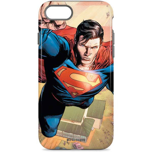 DC Comics Superman Flying Pose Action Comics #957 Art by Patch Zircher iPhone 7 Pro Case