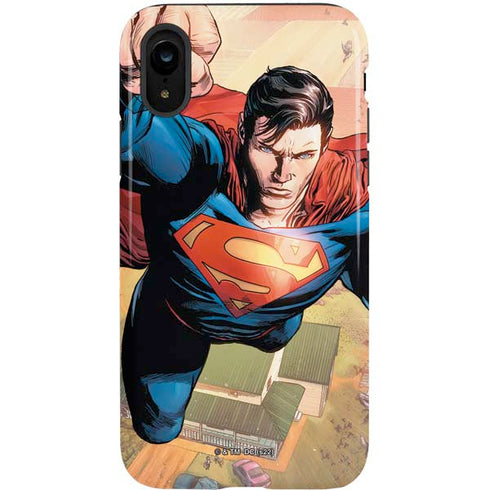 DC Comics Superman Flying Pose Action Comics #957 Art by Patch Zircher iPhone XR Pro Case
