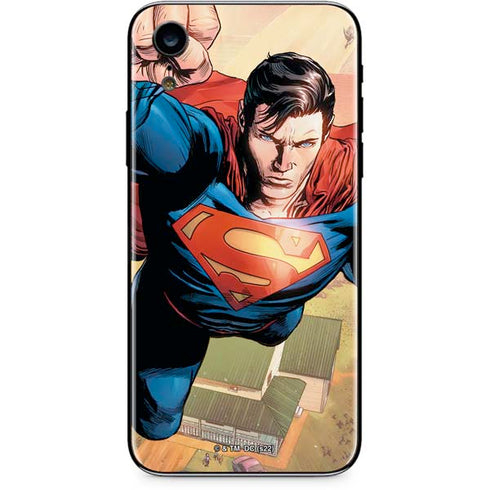DC Comics Superman Flying Pose Action Comics #957 Art by Patch Zircher iPhone XR Skin