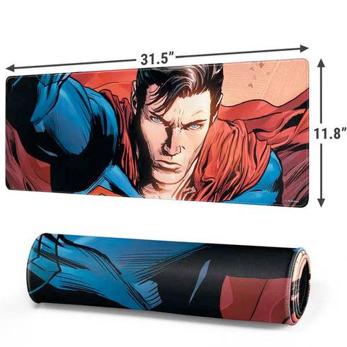 DC Comics Superman Flying Pose Action Comics #957 Art by Patch Zircher Gaming Mouse Pad