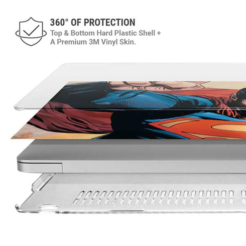 DC Comics Superman Flying Pose Action Comics #957 Art by Patch Zircher MacBook Air 15in (2023-2025) Case plus Skin