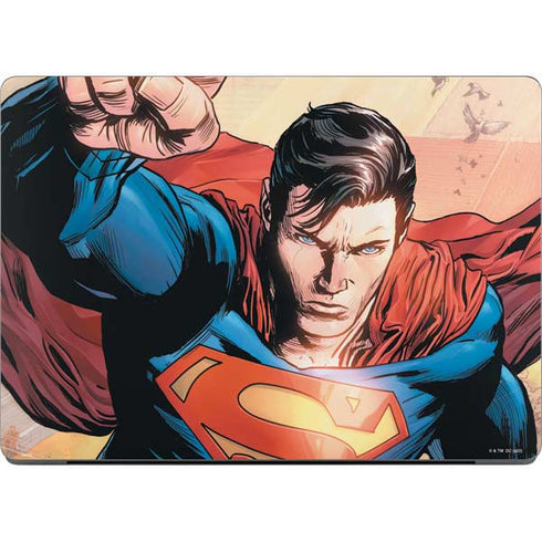 DC Comics Superman Flying Pose Action Comics #957 Art by Patch Zircher MacBook Pro 14in (2021-24) Skin