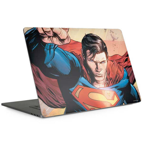 DC Comics Superman Flying Pose Action Comics #957 Art by Patch Zircher Apple MacBook Pro 15-inch Skin