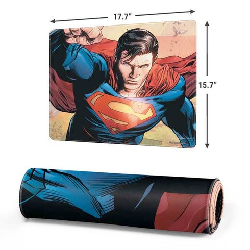 DC Comics Superman Flying Pose Action Comics #957 Art by Patch Zircher Gaming Mouse Pad
