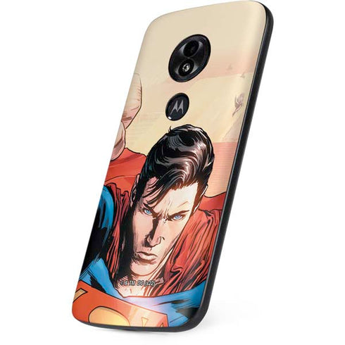 DC Comics Superman Flying Pose Action Comics #957 Art by Patch Zircher Moto E5 Play Skin