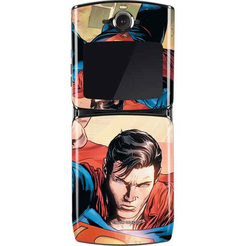 DC Comics Superman Flying Pose Action Comics #957 Art by Patch Zircher Motorola RAZR Skin