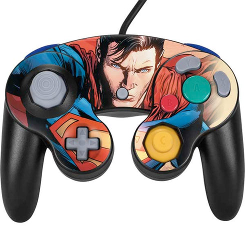 DC Comics Superman Flying Pose Action Comics #957 Art by Patch Zircher Nintendo GameCube Controller Skin