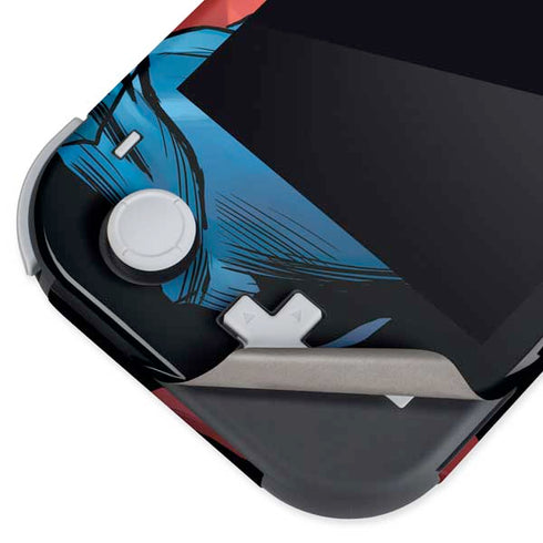 DC Comics Superman Flying Pose Action Comics #957 Art by Patch Zircher Nintendo Switch Lite Skin