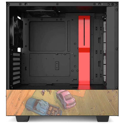 DC Comics Superman Flying Pose Action Comics #957 Art by Patch Zircher NZXT H510 Compact ATX Mid-Tower Case Skin