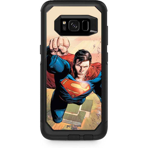 DC Comics Superman Flying Pose Action Comics #957 Art by Patch Zircher Otterbox Commuter Galaxy Skin